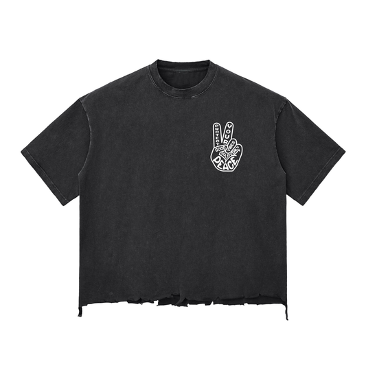 Protect Your Peace Snow Wash  T-shirt