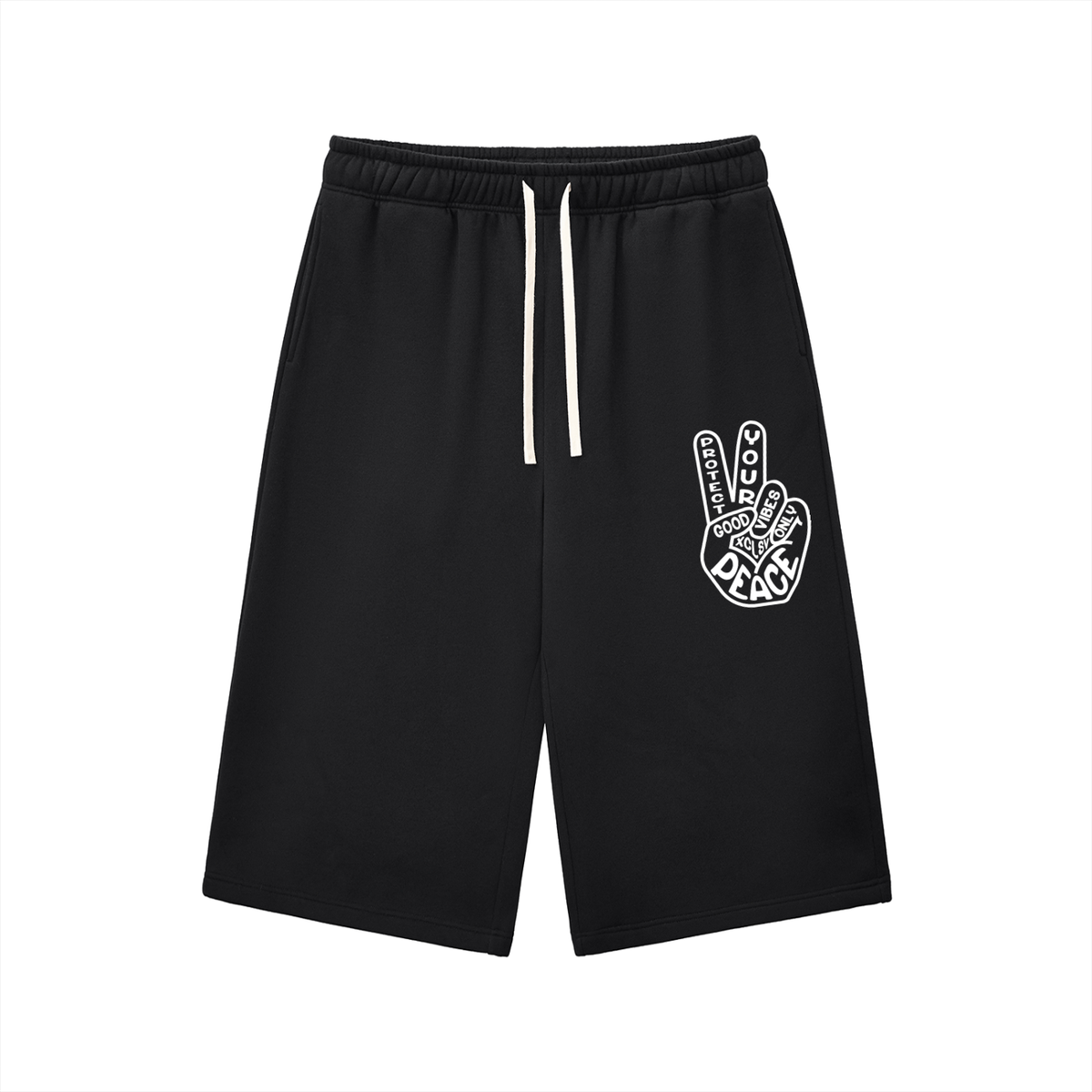 Protect Your Peace Three-quarter Sweatpants